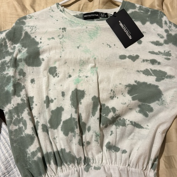 NWT Pretty Little thing US size 6 tie dye dress - Picture 5 of 6
